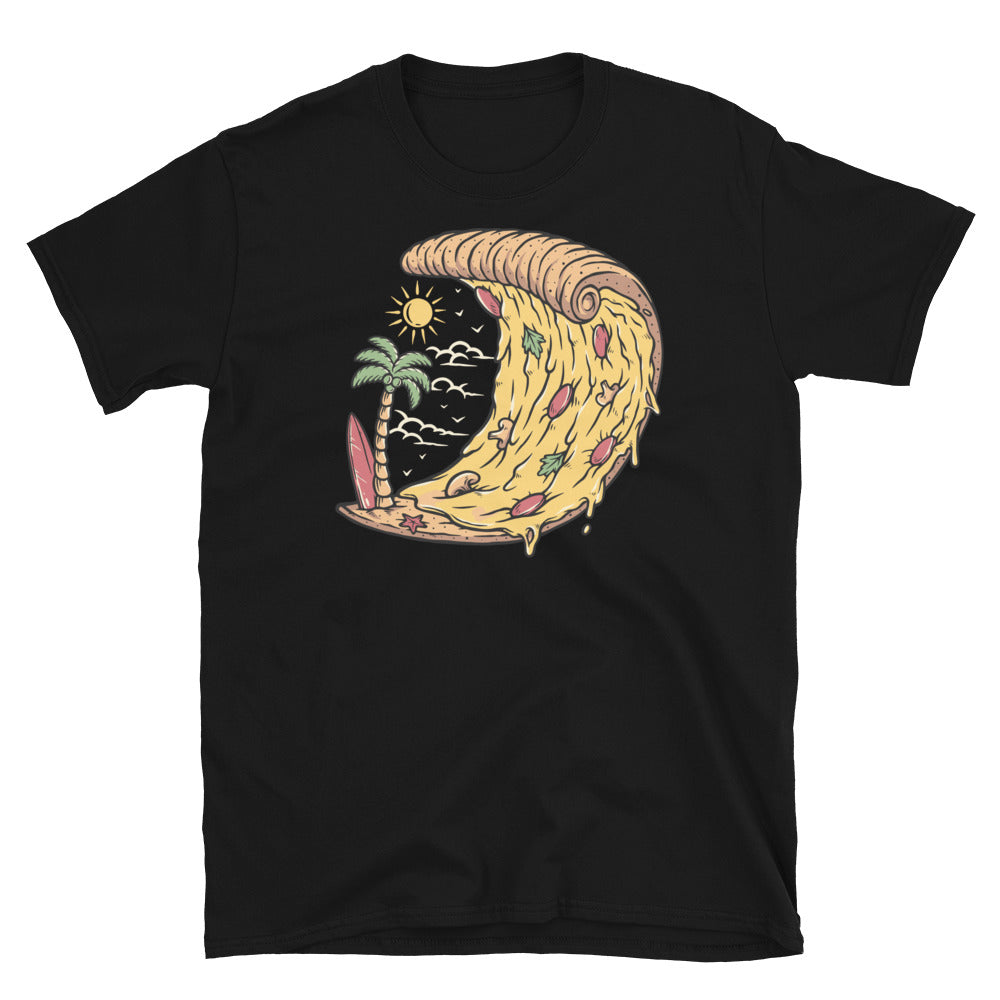 pizza waves Fit Unisex Softstyle T-Shirt