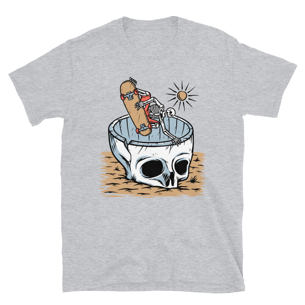 Skull Skater - Fit Unisex Softstyle T-Shirt
