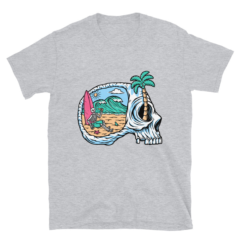 Relax your mind on the beach Fit Unisex Softstyle T-Shirt