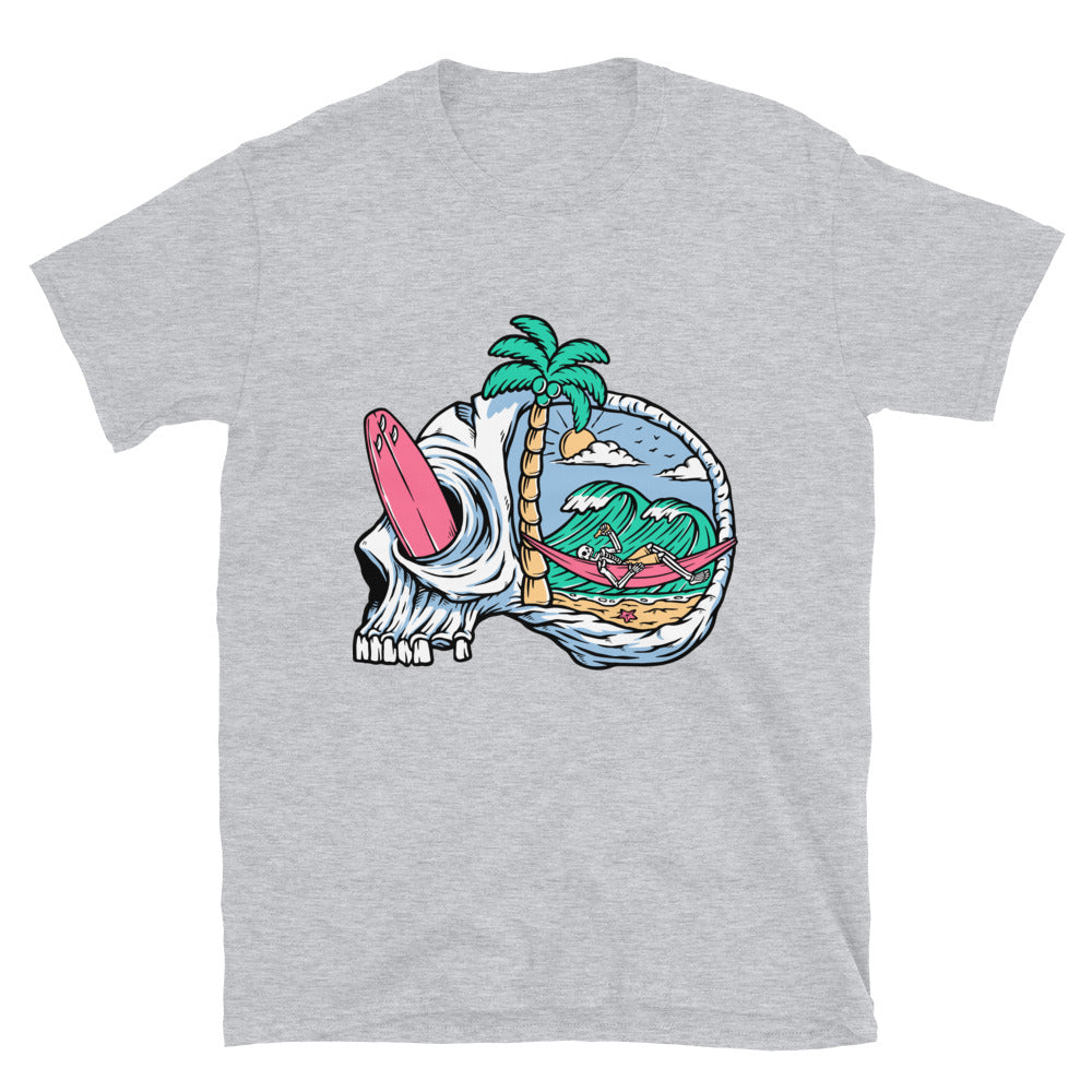 Thinking of Relaxing on the beach Fit Unisex Softstyle T-Shirt