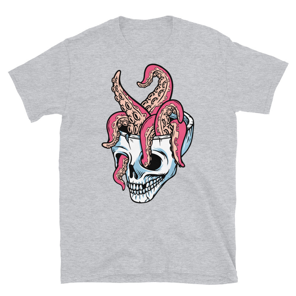 Skull and tentacles Fit Unisex Softstyle T-Shirt