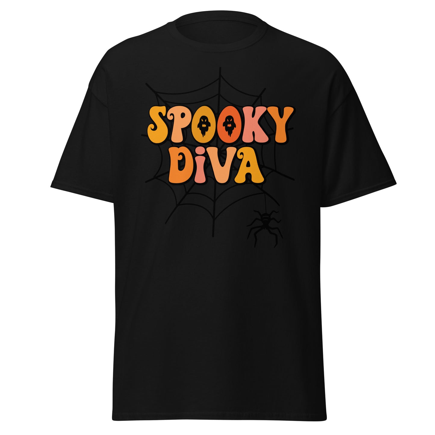 SPOOKY Diva, camiseta de estilo suave de Halloween