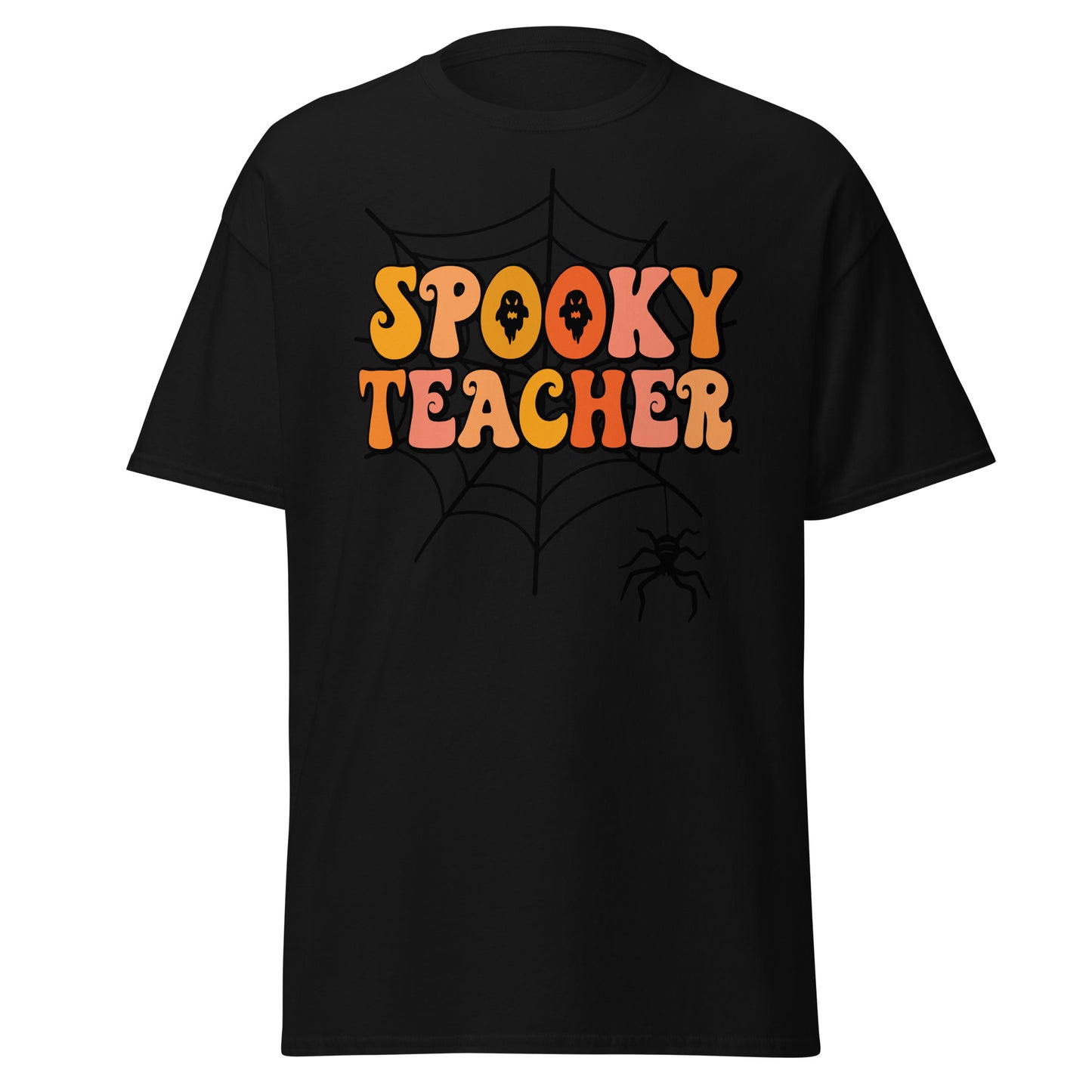 SPOOKY Teacher, camiseta de estilo suave de Halloween