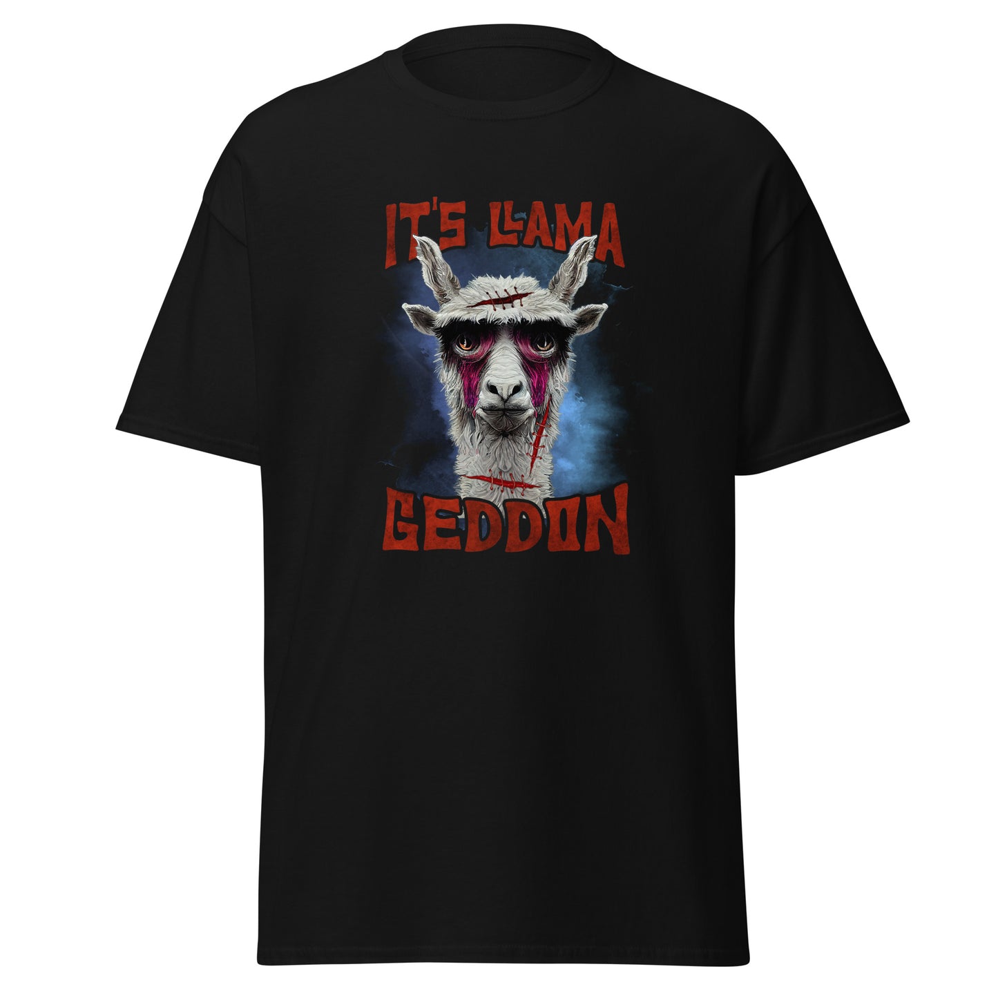 It'S Llamageddon Halloween Llama Zombie, camiseta de estilo suave de Halloween