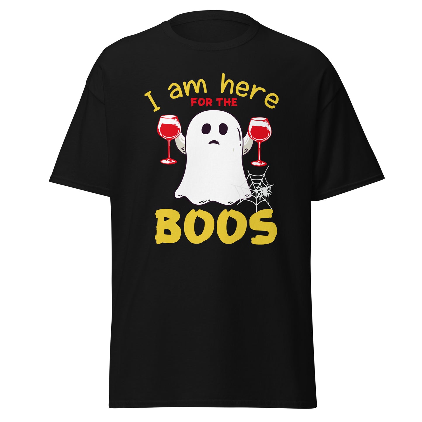 Ich bin wegen der Buhrufe hier, Halloween Soft Style T-Shirt