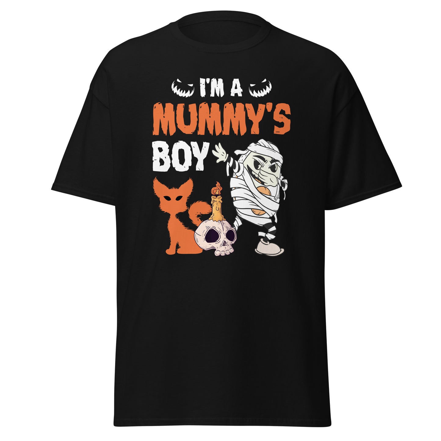 Ich bin ein Mama-Junge, Halloween-T-Shirt im weichen Stil