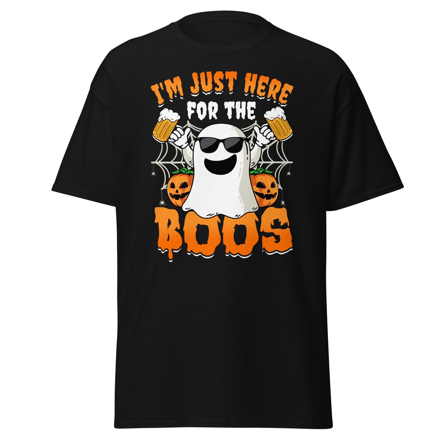 I'm Just Here for the BOOS, camiseta de estilo suave de Halloween