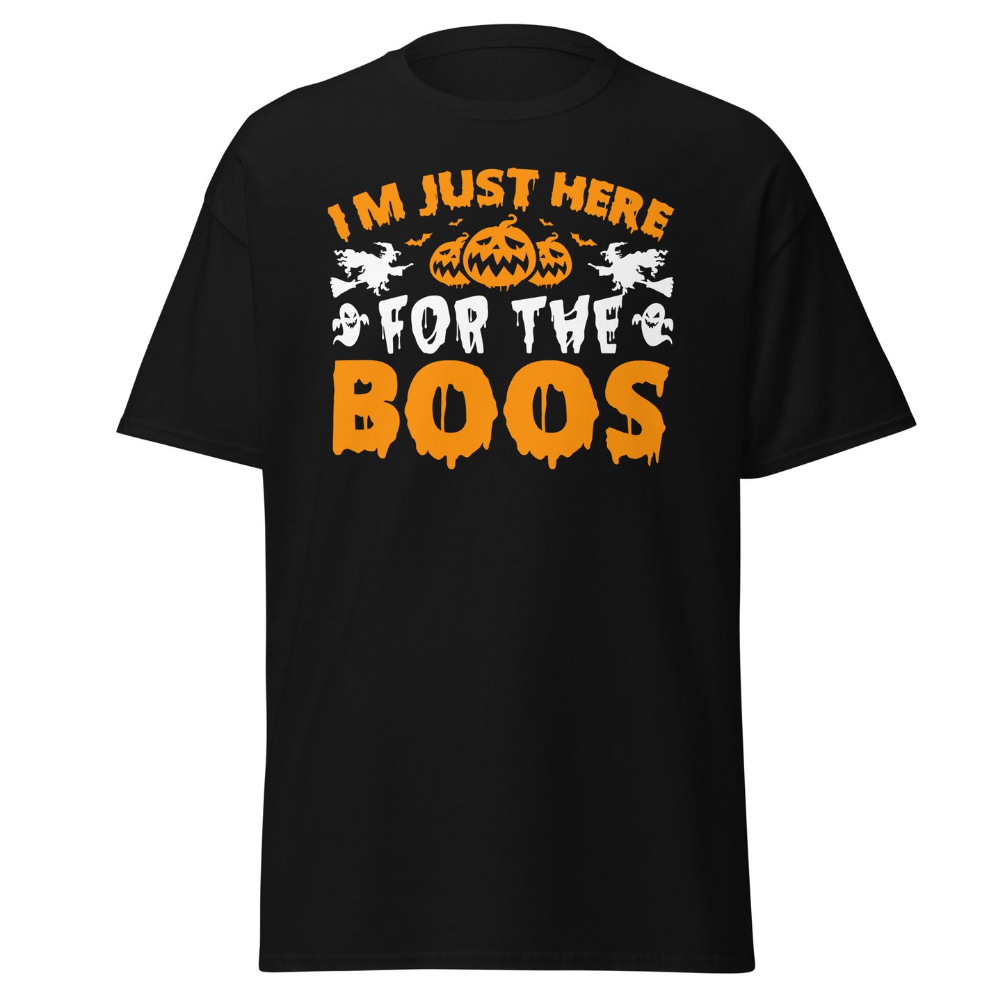 Ich bin nur wegen der Buhrufe hier, Halloween Soft Style T-Shirt