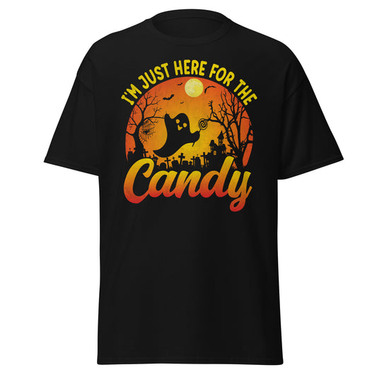 I'm Just Here For The Candy , Halloween Soft Style T-Shirt