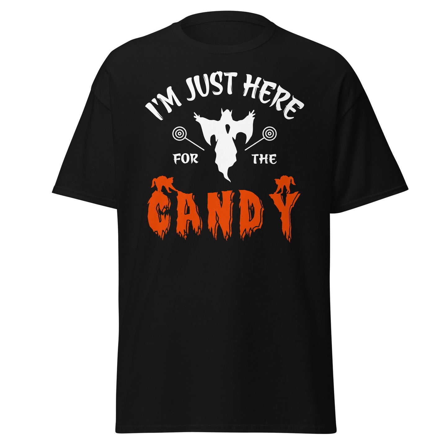 I'm Just Here For The Candy, camiseta de estilo suave de Halloween