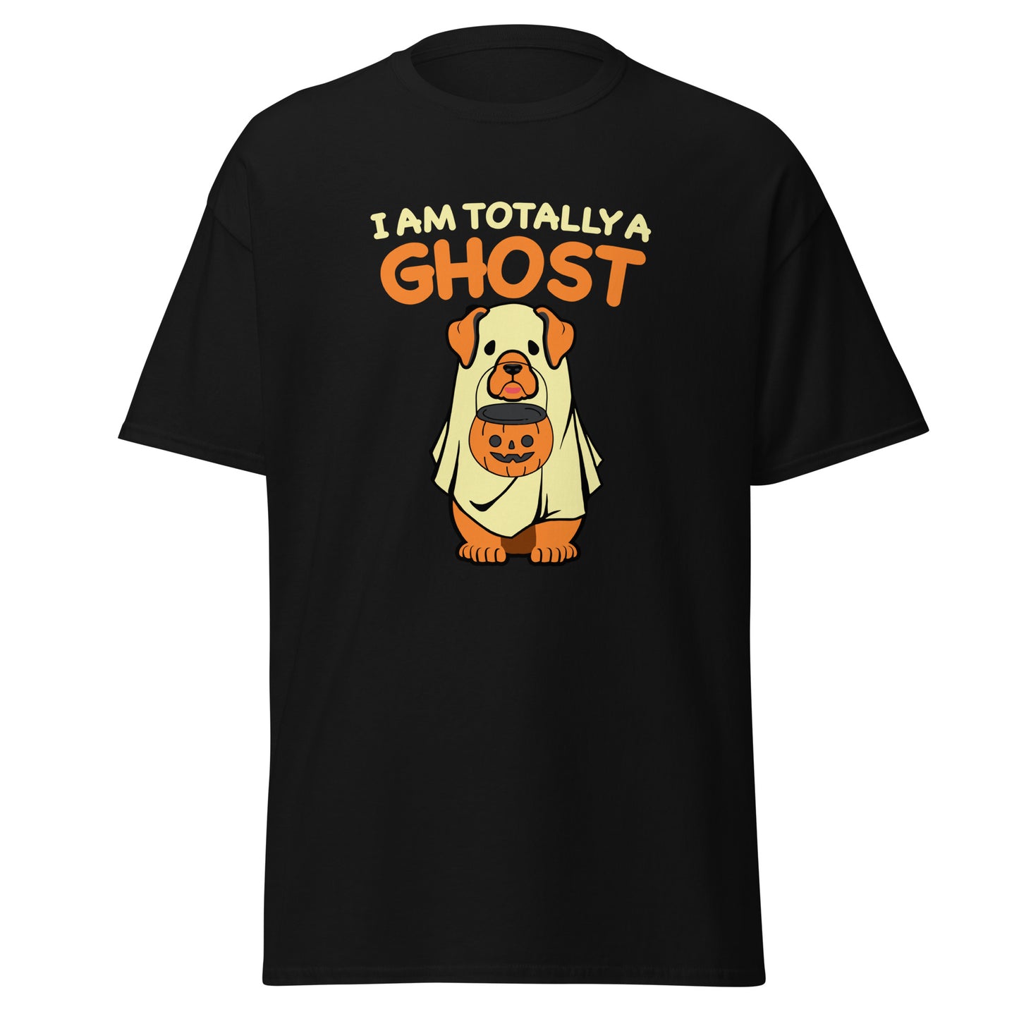 Im Totally a Ghost , Halloween Soft Style T-Shirt