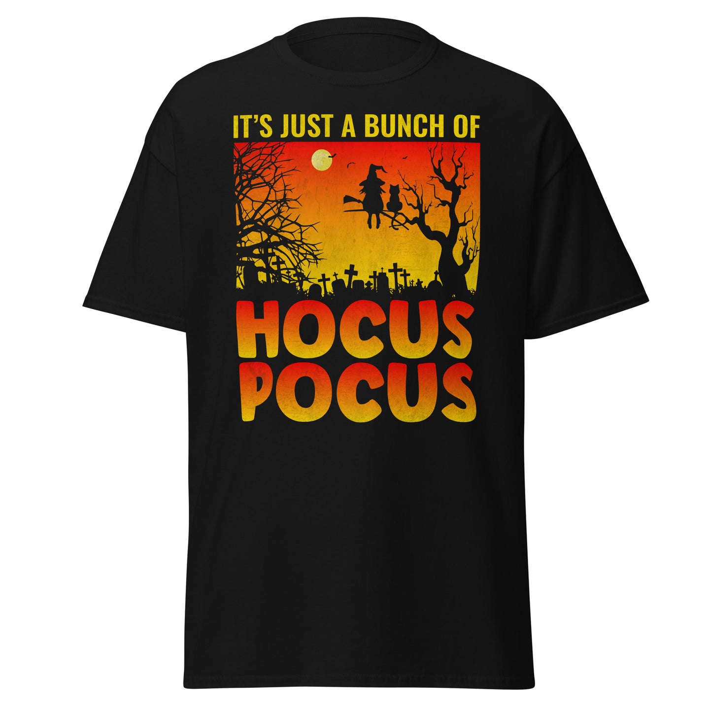 Es ist nur ein Haufen Hokuspokus, Halloween-T-Shirt im weichen Stil