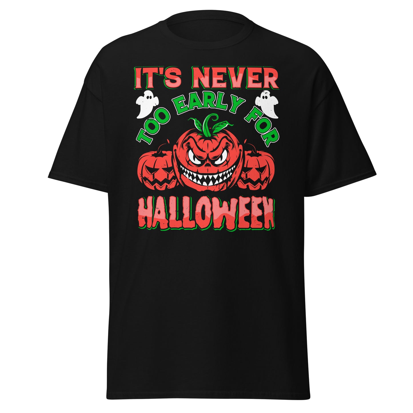 IT'S NEVER TOO EARLY FOR , Halloween Soft Style T-Shirt