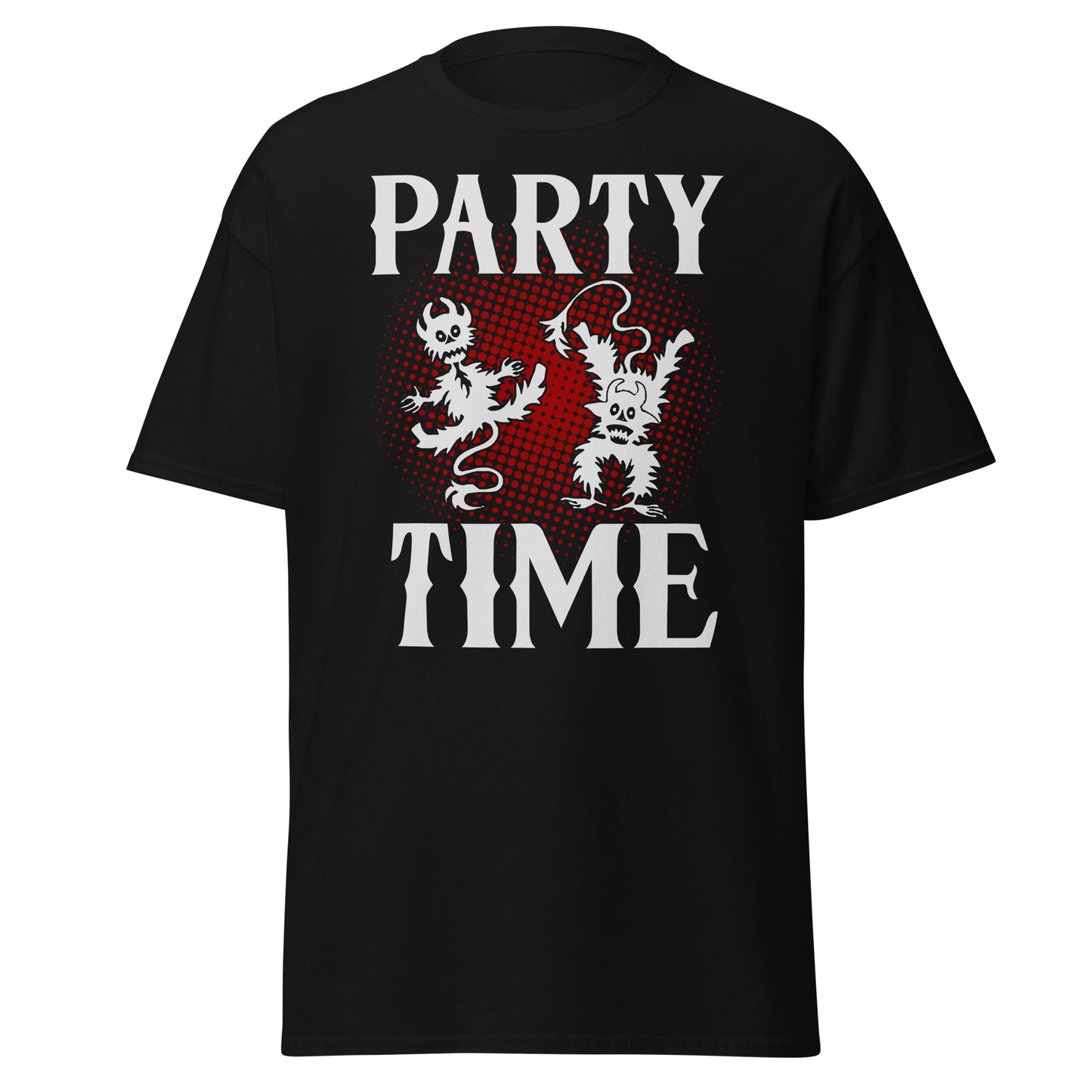 PARTY TIME , Halloween Design Soft Style Heavy Cotton T-Shirt