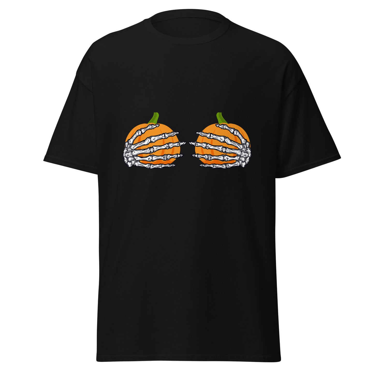 Pumpkin Boobs , Halloween Design Soft Style Heavy Cotton T-Shirt