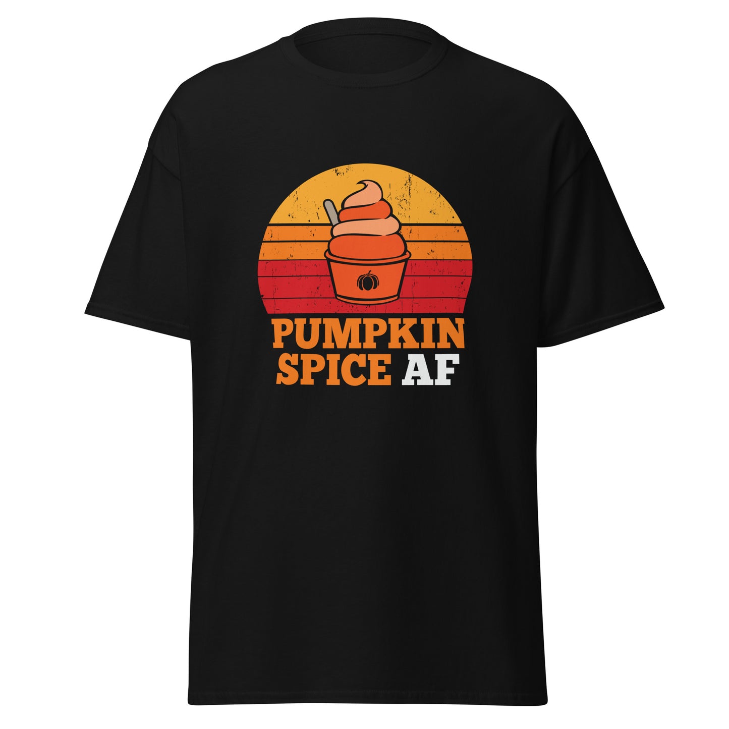 Pumpkin Spice Af , Halloween Design Soft Style Heavy Cotton T-Shirt