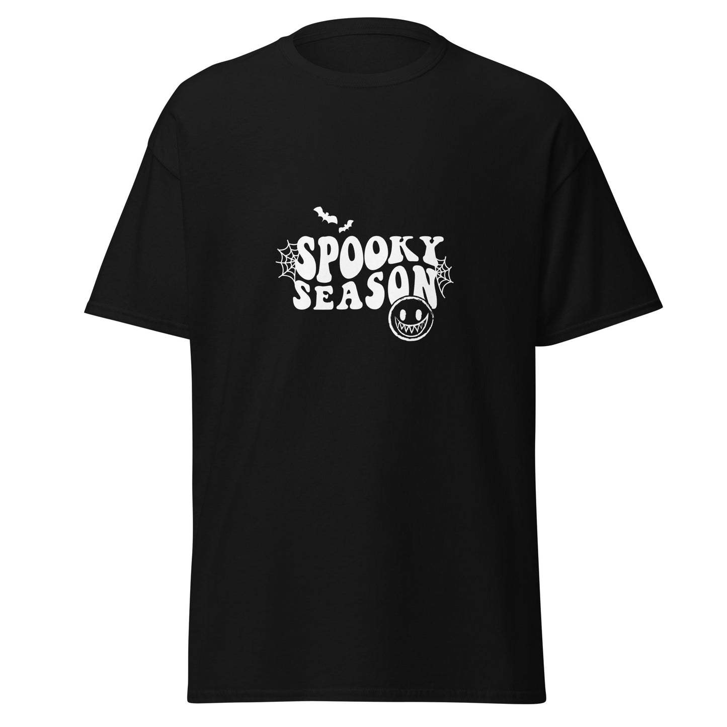 SPOOKY SEASON , Halloween Design Soft Style Heavy Cotton T-Shirt