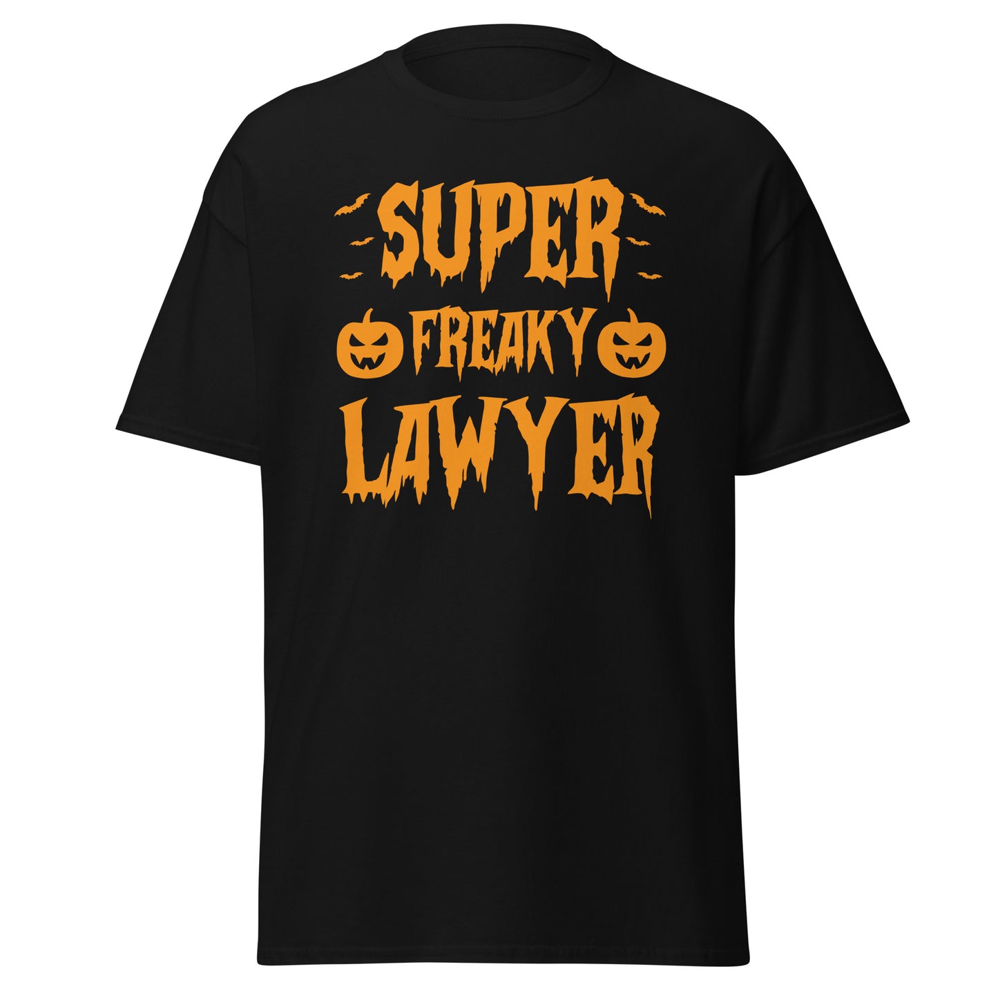 Super Freaky Lawyer , Halloween Design Soft Style Heavy Cotton T-Shirt