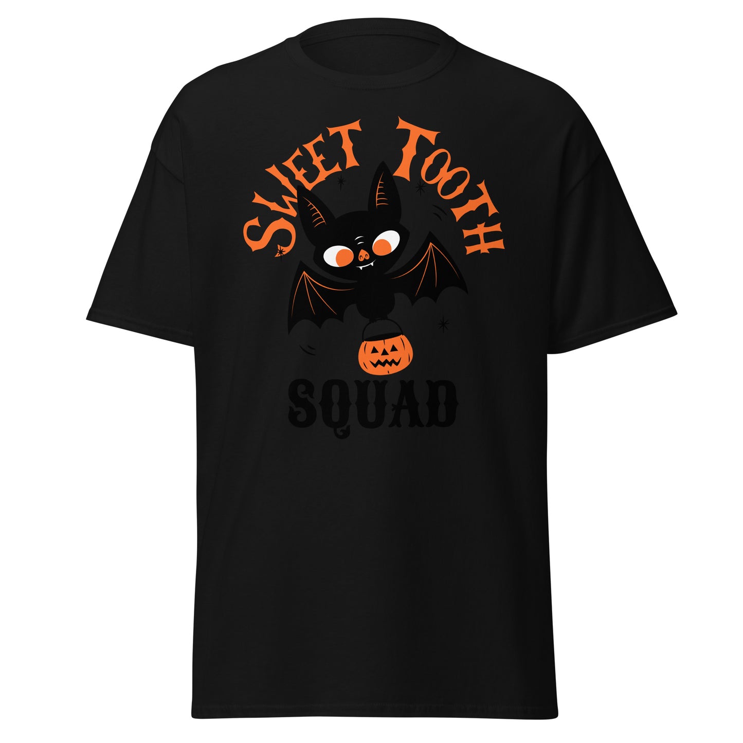 Sweet Tooth Squad, Halloween-Design, weiches T-Shirt aus schwerer Baumwolle