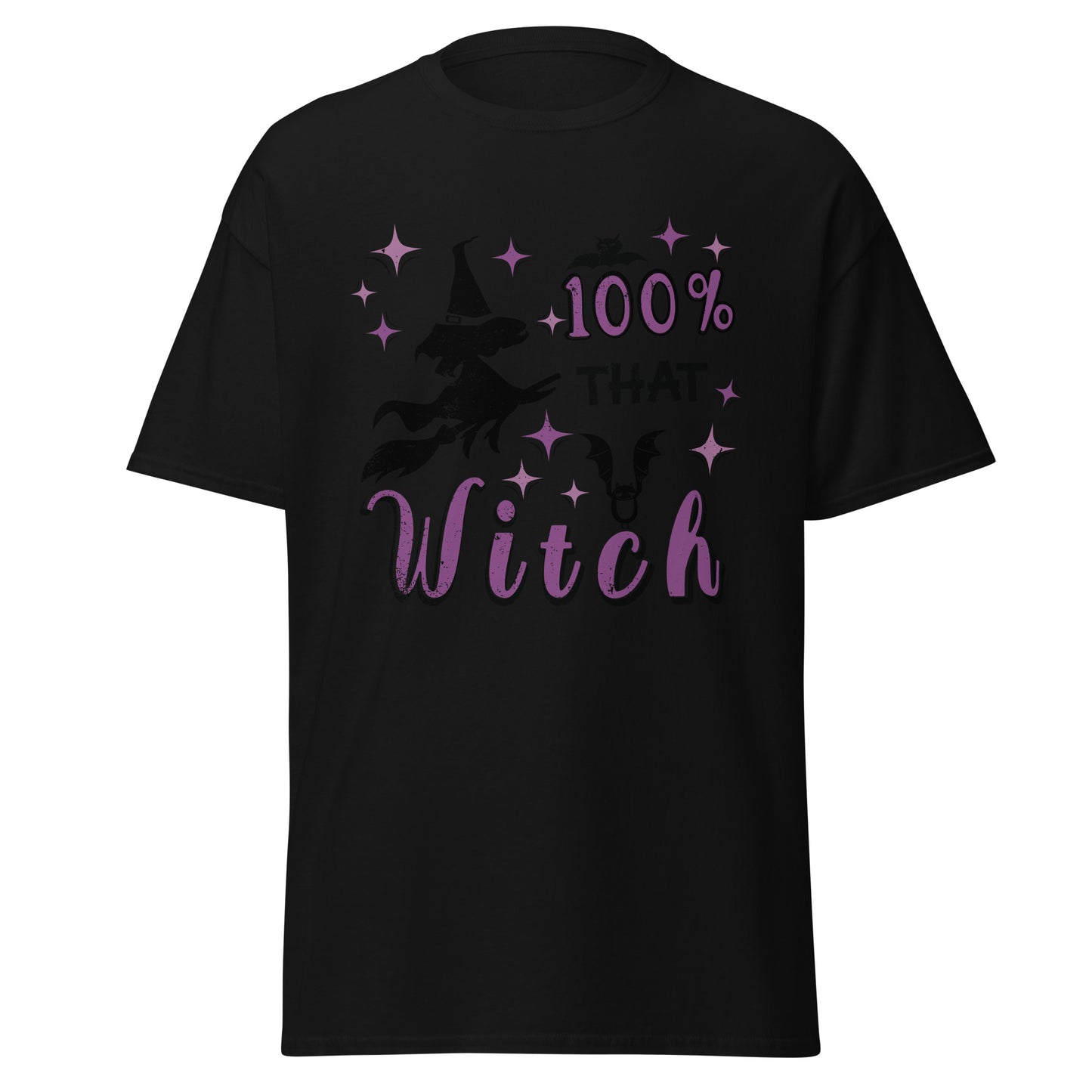 Diese Hexe, Halloween-Design, weiches T-Shirt aus schwerer Baumwolle