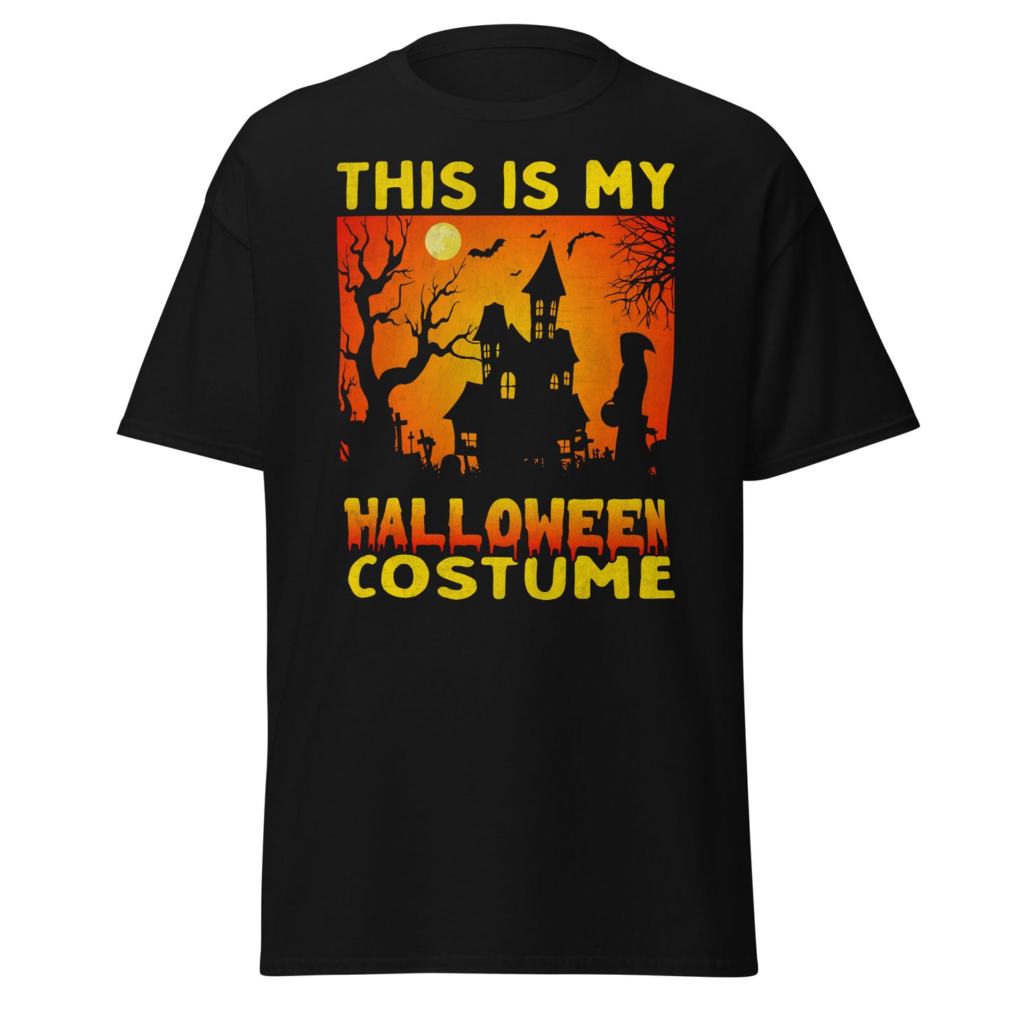 Das ist mein Halloween-Kostüm, weiches T-Shirt aus schwerer Baumwolle im Halloween-Design