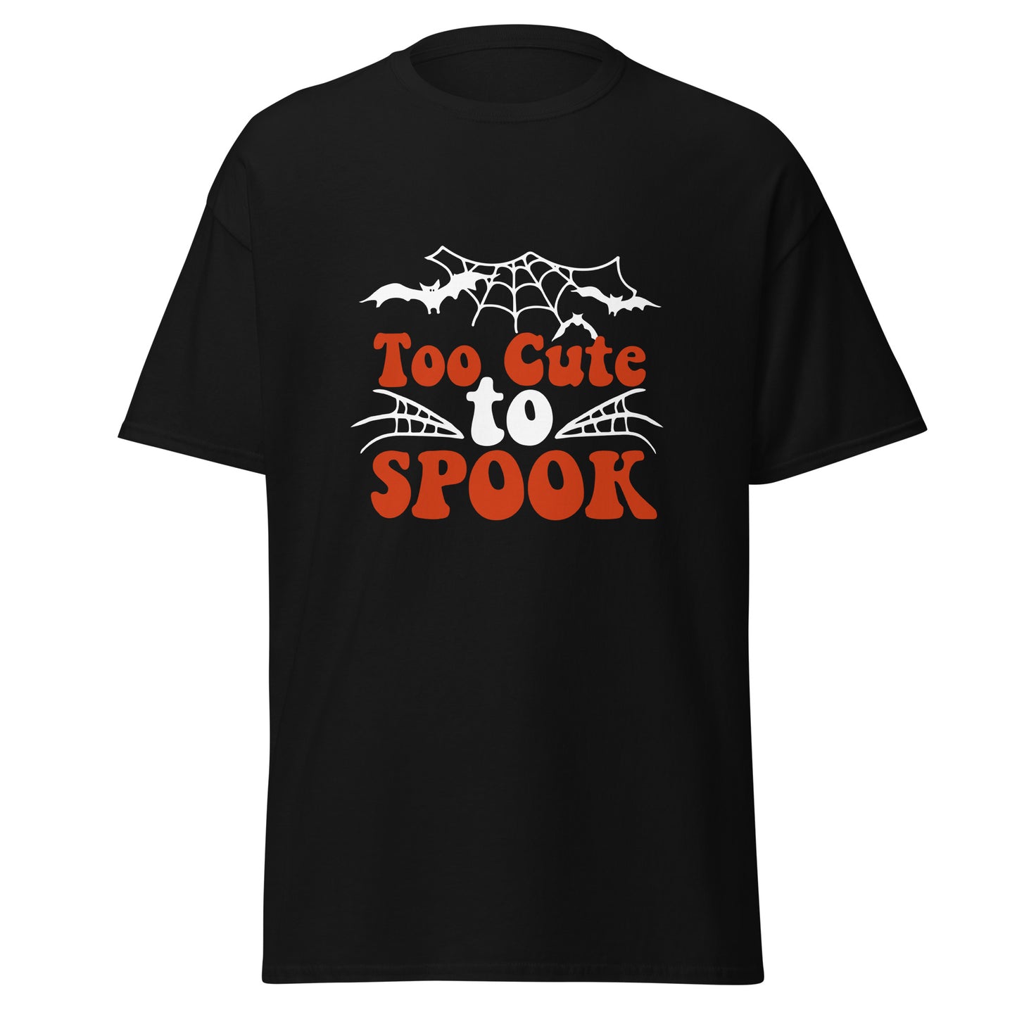 To Cute to Spook, weiches T-Shirt aus schwerer Baumwolle im Halloween-Design