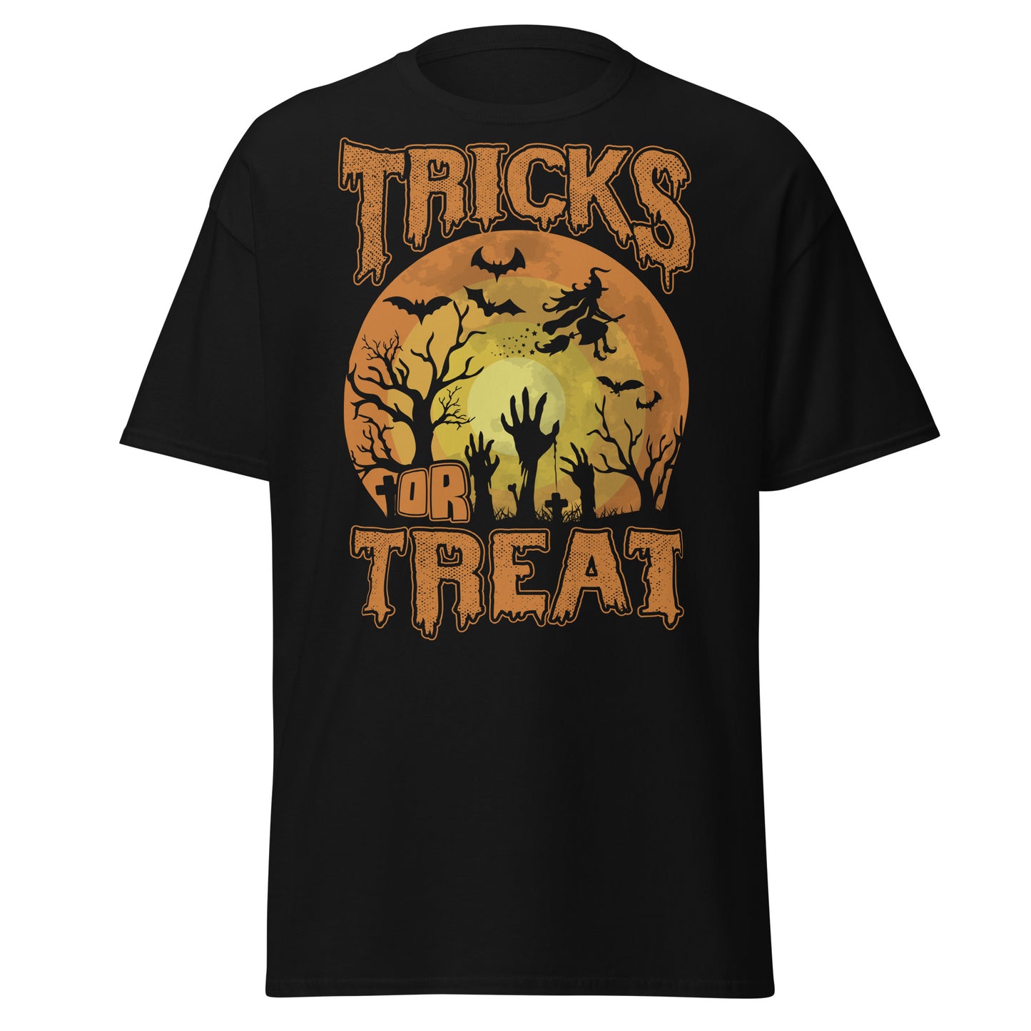 Tricks or treat , Halloween Design Soft Style Heavy Cotton T-Shirt