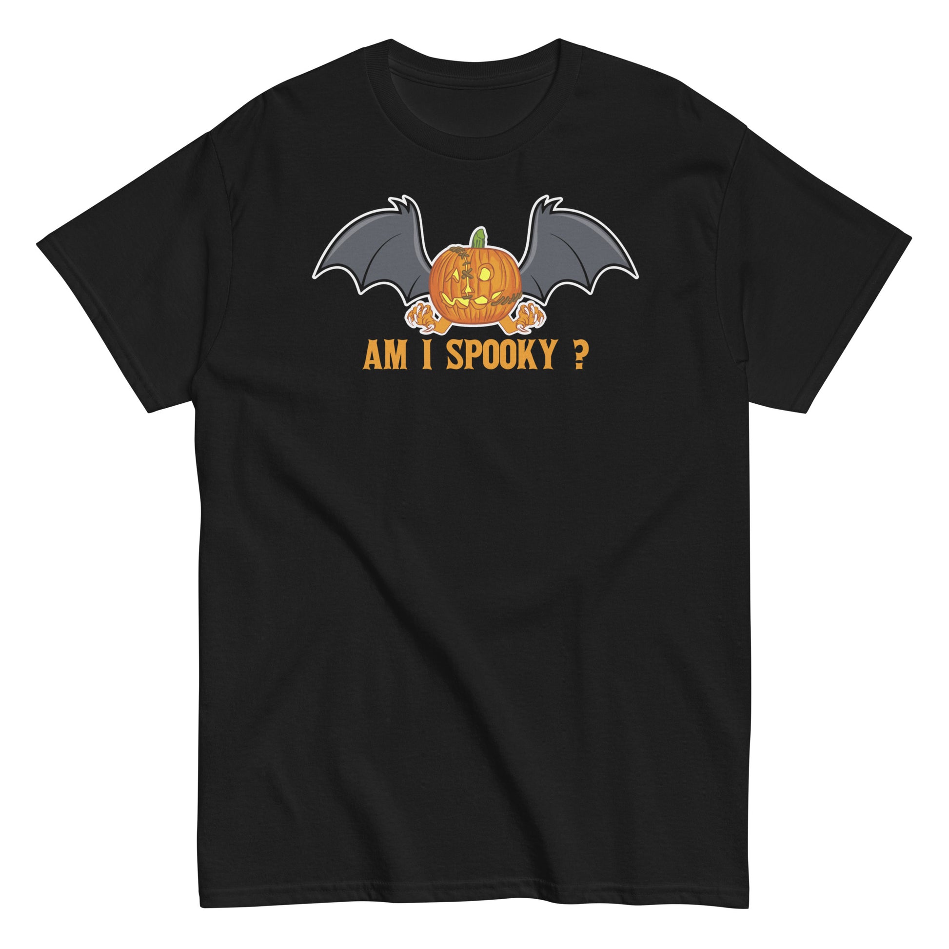 Sleekly Haunting: Halloween Soft Tee, 'Am I Spooky?