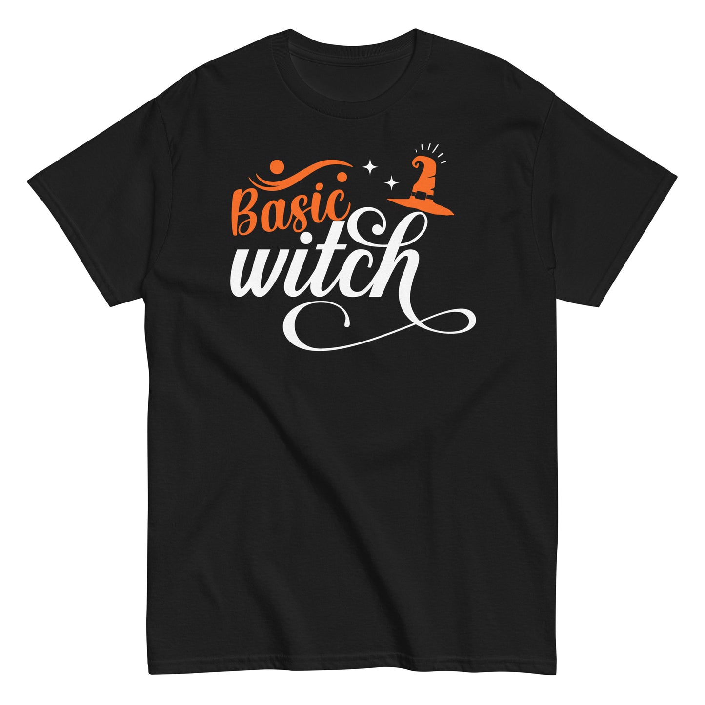 Spooky Sophistication: 'Basic Witch' Soft Style Tee 🎃