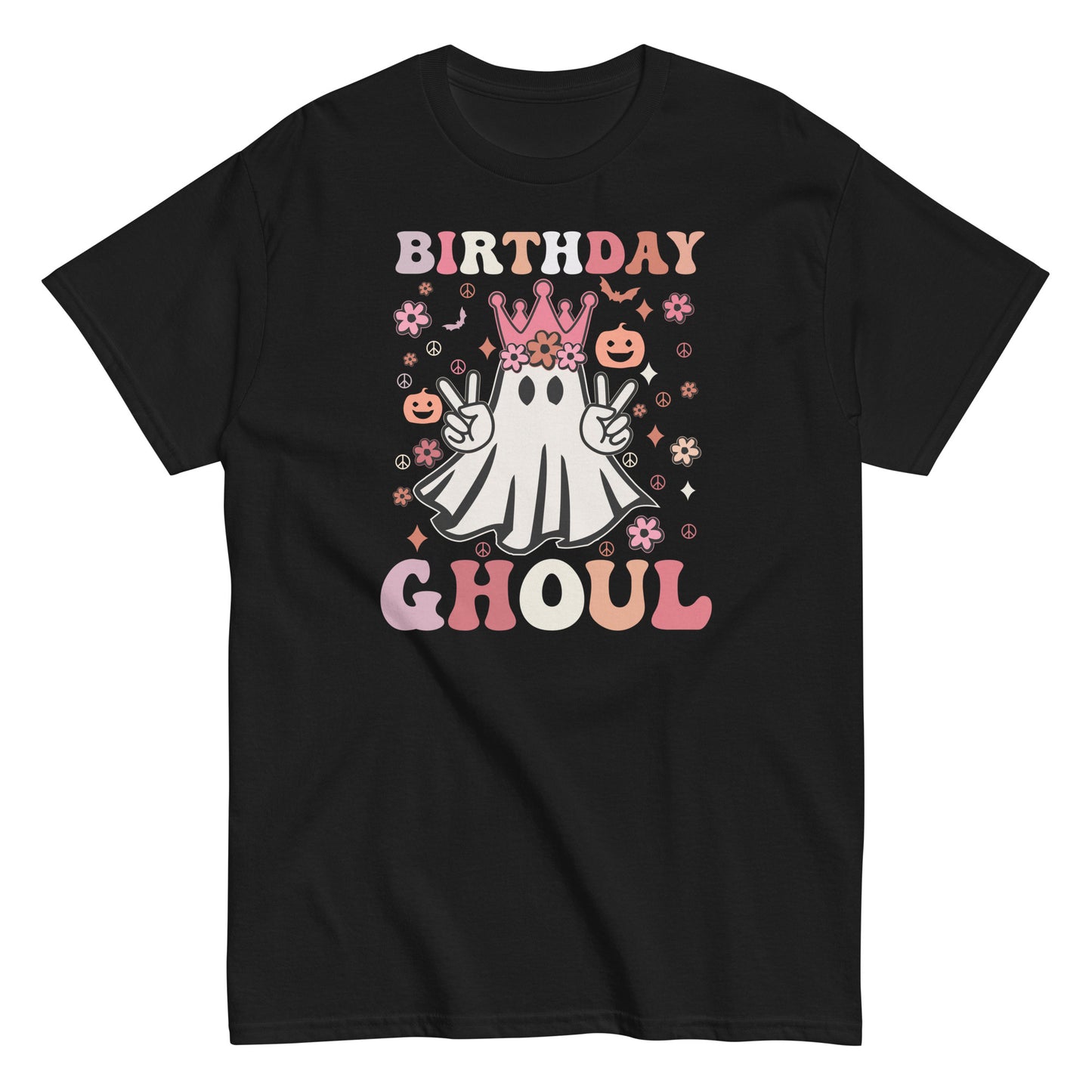 Haunted Celebration: Halloween Soft Tee - 'Birthday Ghoul