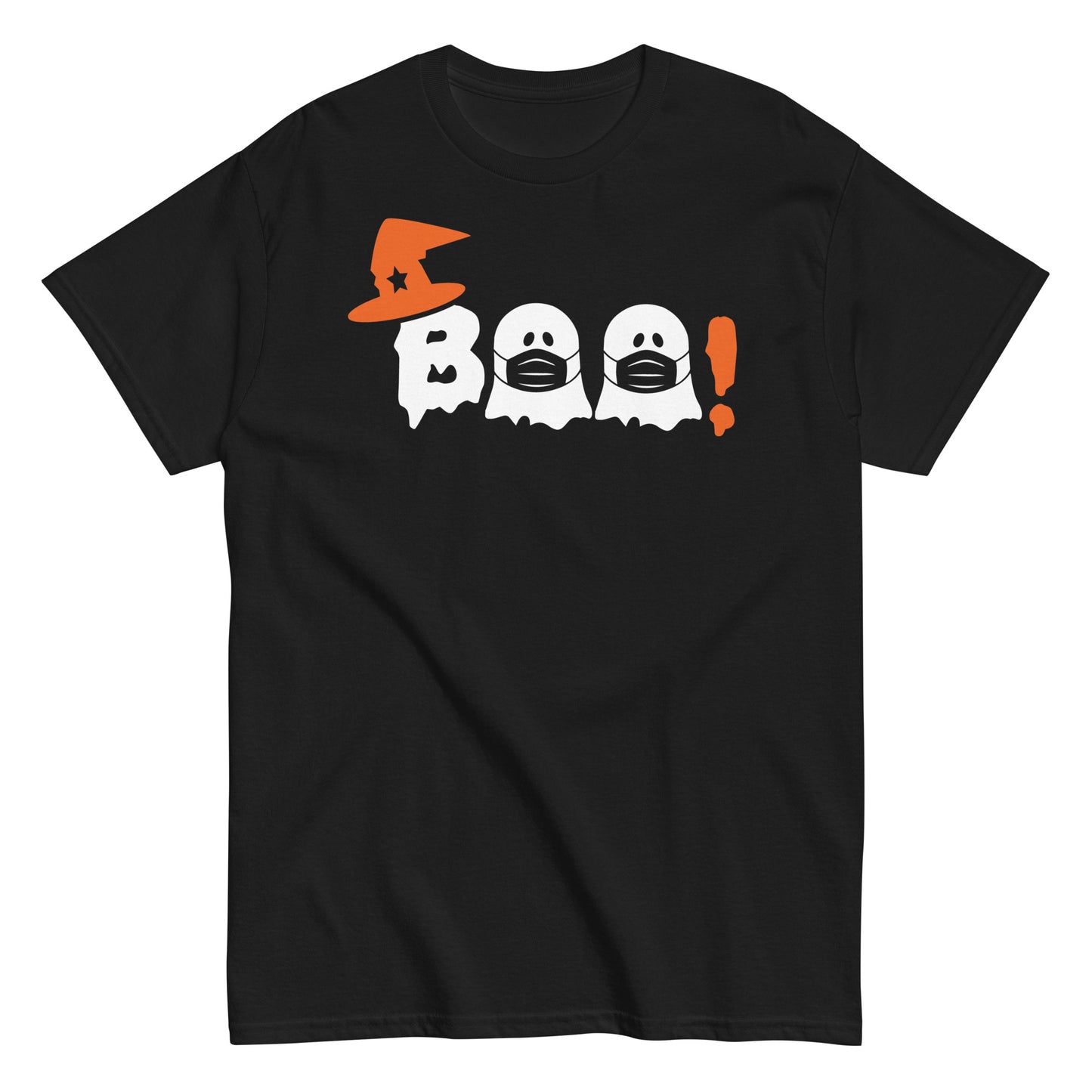 Spooky 'Boo' Halloween Tee: Soft Style Chic 🎃