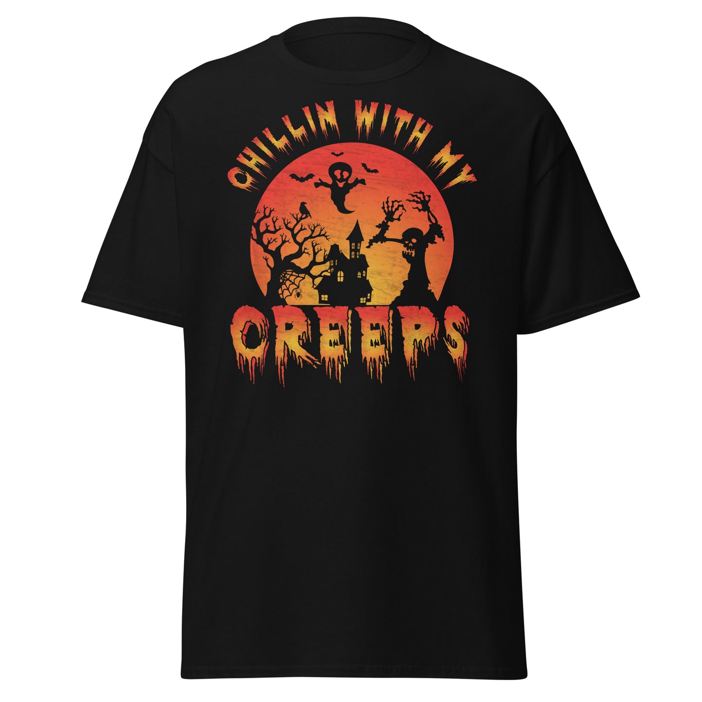 Chillin' with My Creeps: Halloween Soft Tee