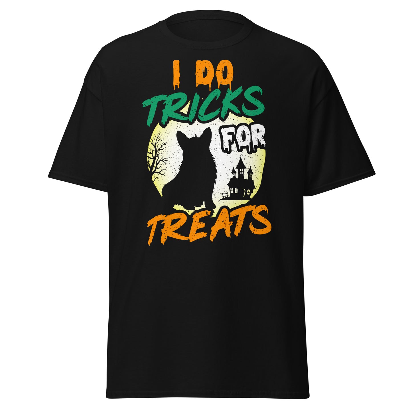 I Do Tricks For Treats' Halloween T-Shirt for Fun Times