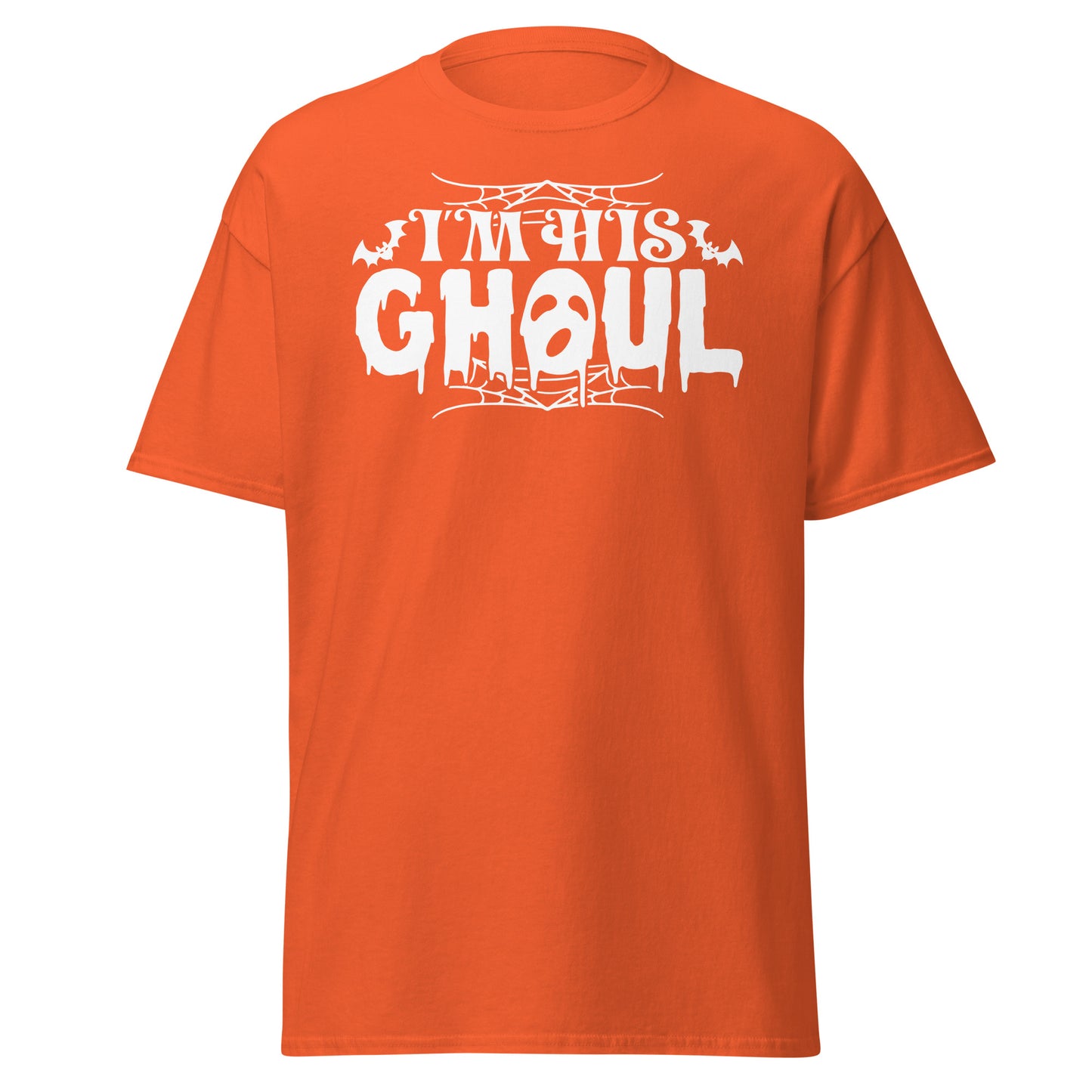 I'M HIS GHOUL Pareja, camiseta de estilo suave de Halloween