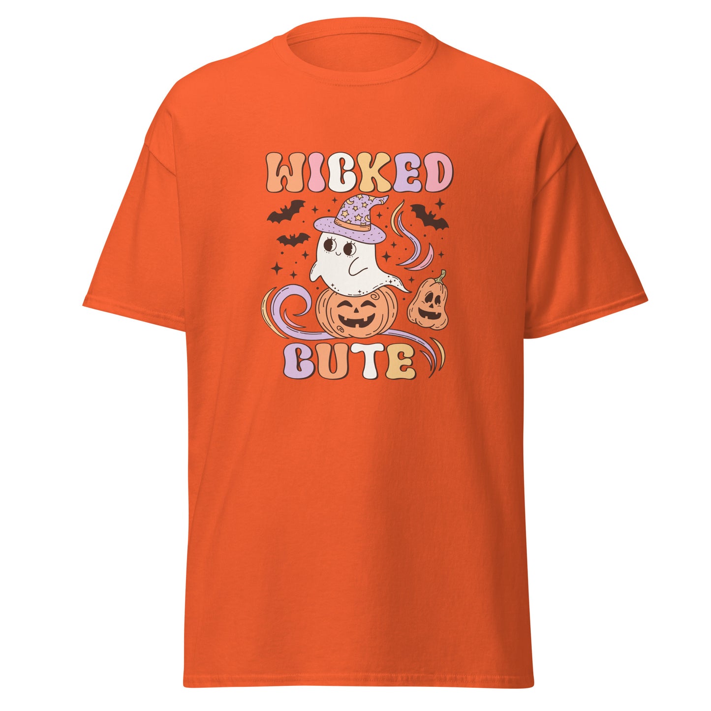 Wicked Cute, Halloween-Design, weicher Stil, schweres Baumwoll-T-Shirt