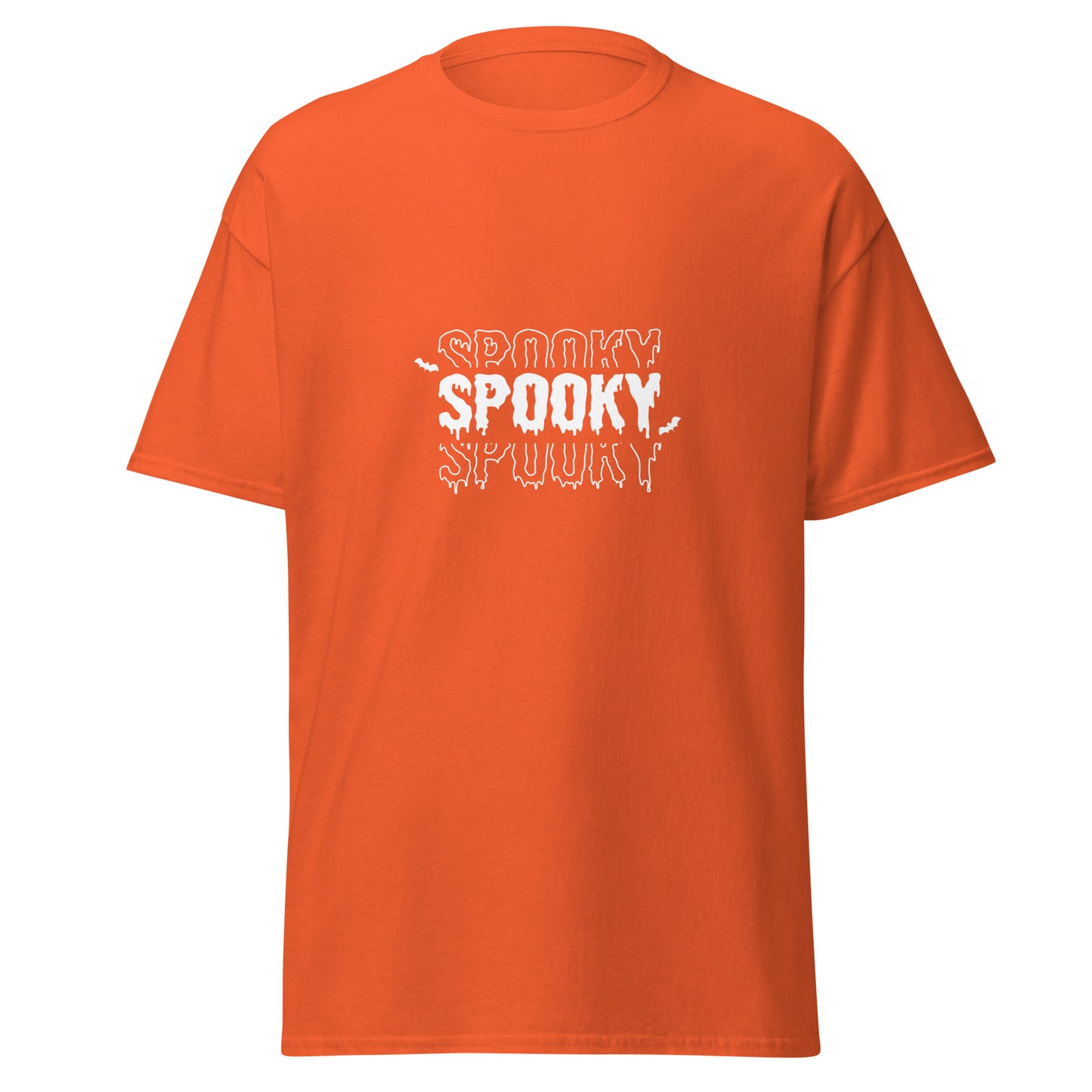 SPOOKY, Camiseta de algodón pesado de estilo suave con diseño de Halloween