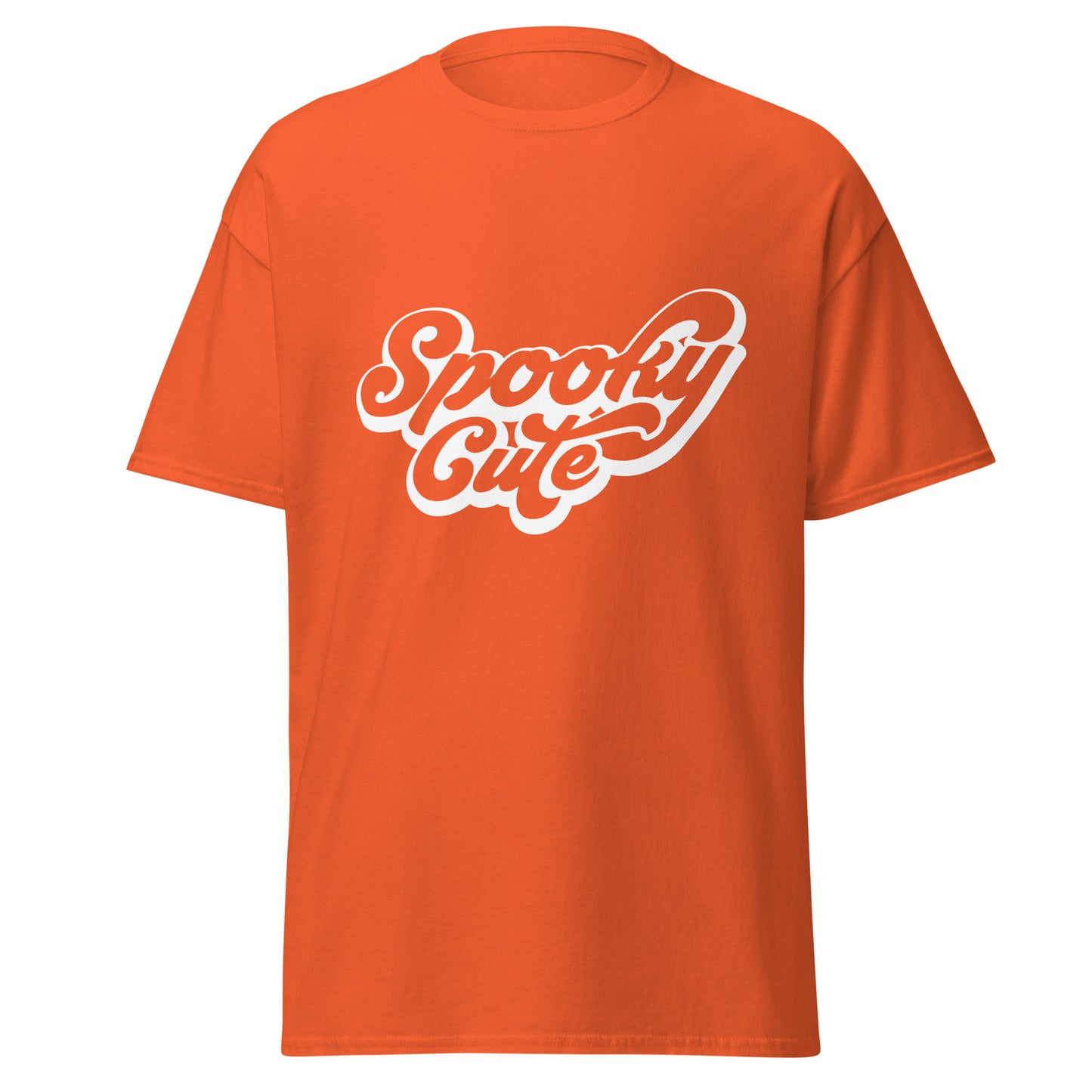 Spooky Cute, camiseta de algodón pesado de estilo suave con diseño de Halloween