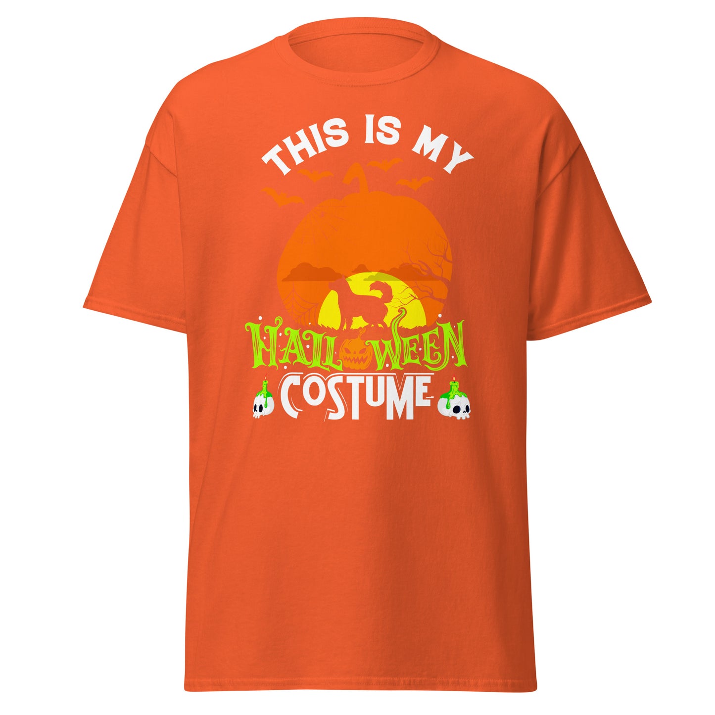 THIS IS MY HALLOWEEN COSTUME , Halloween Design Soft Style Heavy Cotton T-Shirt