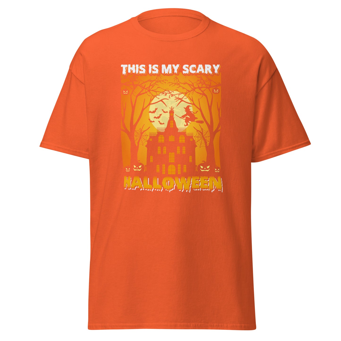 Das ist mein gruseliges, weiches T-Shirt aus schwerer Baumwolle im Halloween-Design