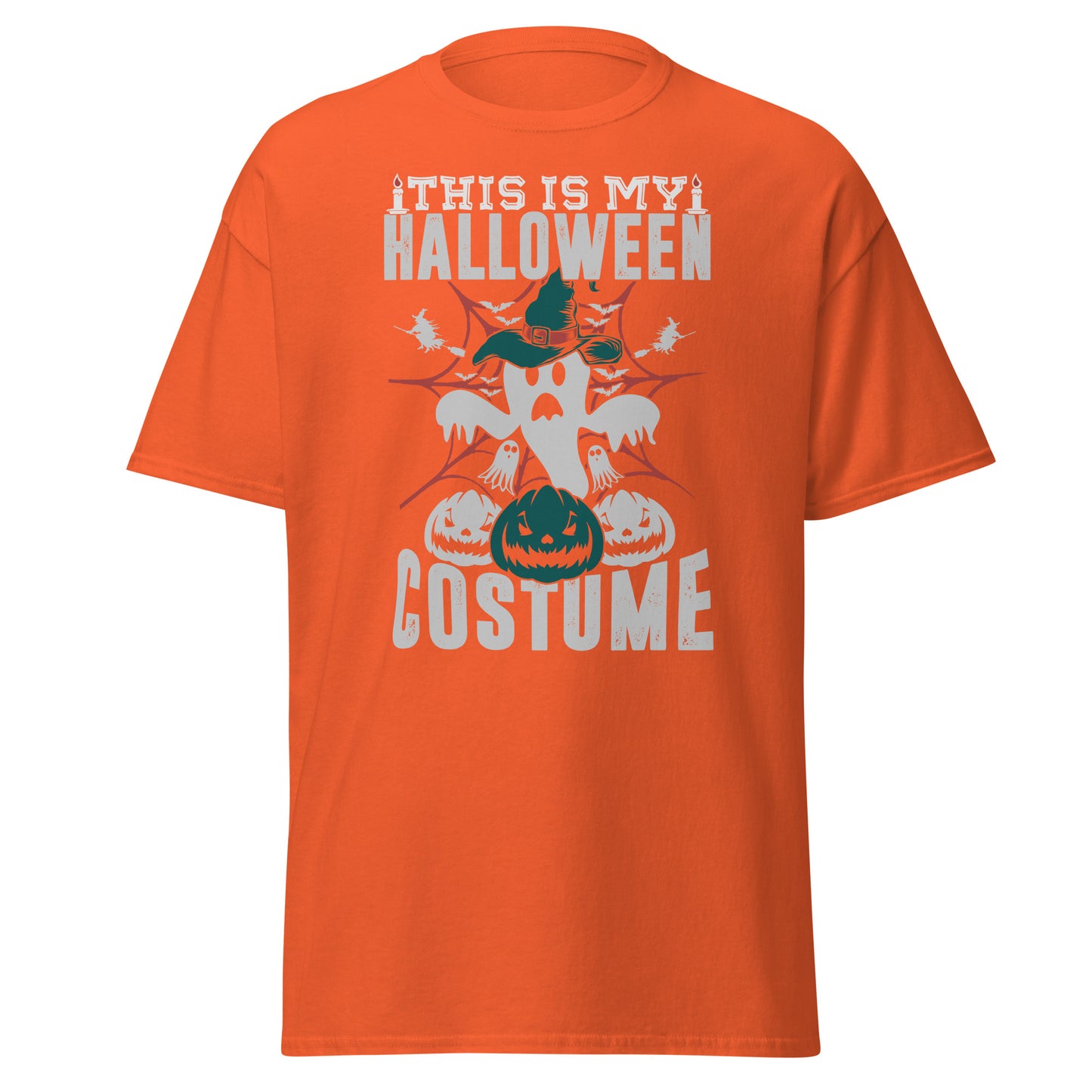 DAS IST MEIN HALLOWEEN-KOSTÜM, weiches T-Shirt aus schwerer Baumwolle im Halloween-Design