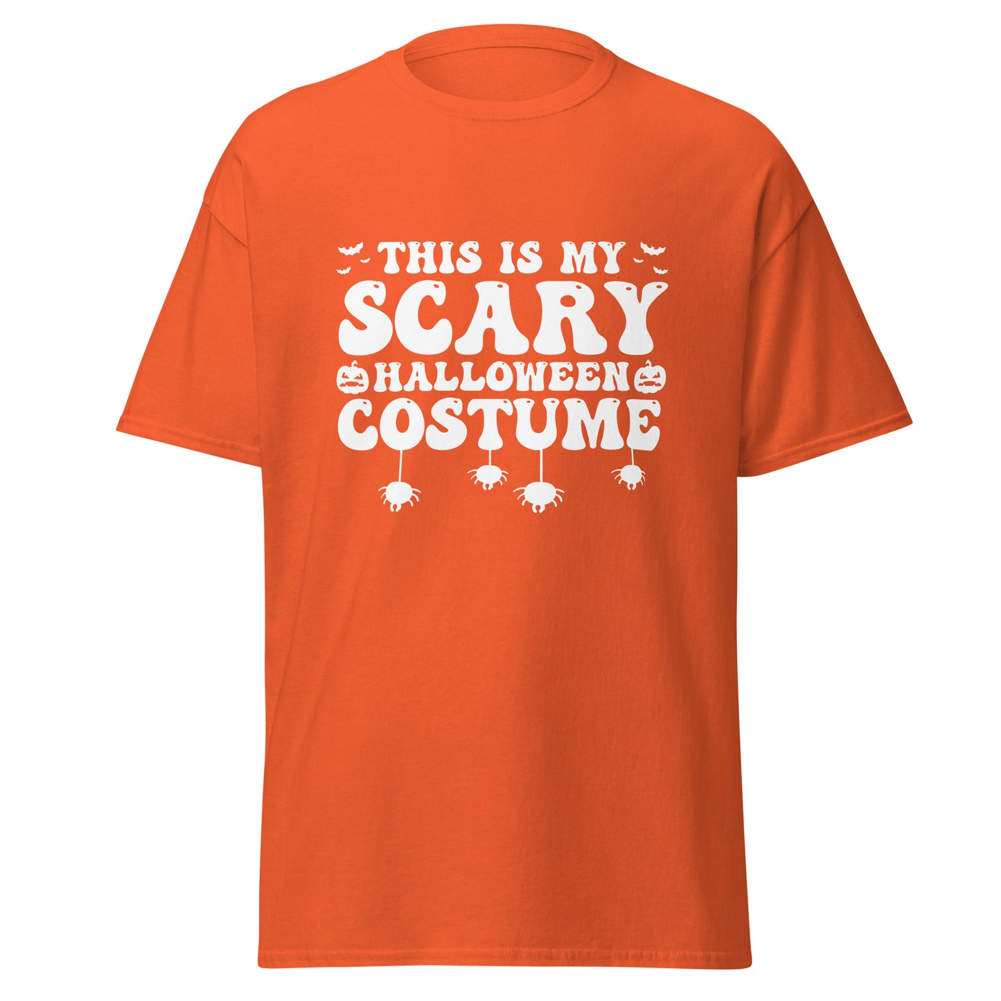 This Is My Scary Halloween Costume , Halloween Design Soft Style Heavy Cotton T-Shirt