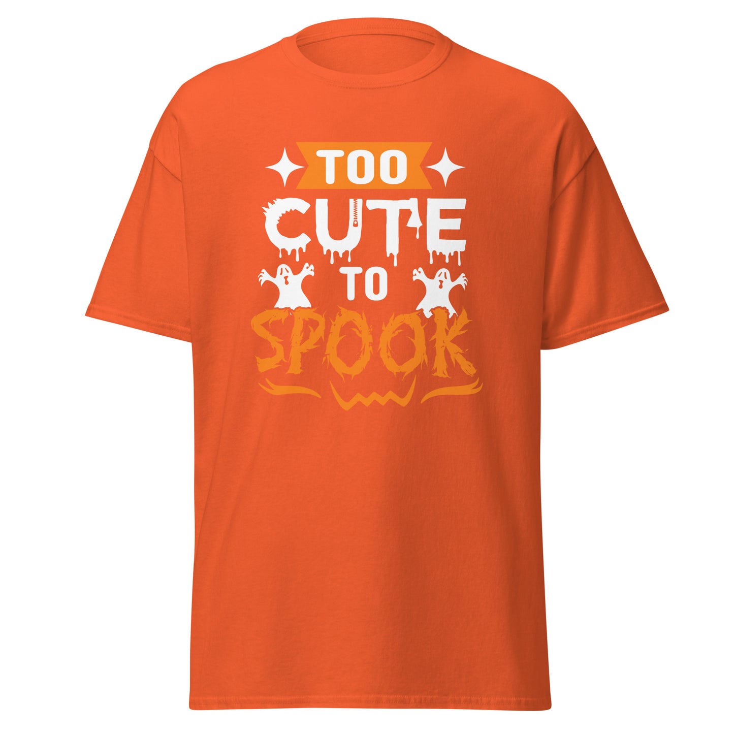 To Cute To Spook, Halloween-Design, weiches T-Shirt aus schwerer Baumwolle