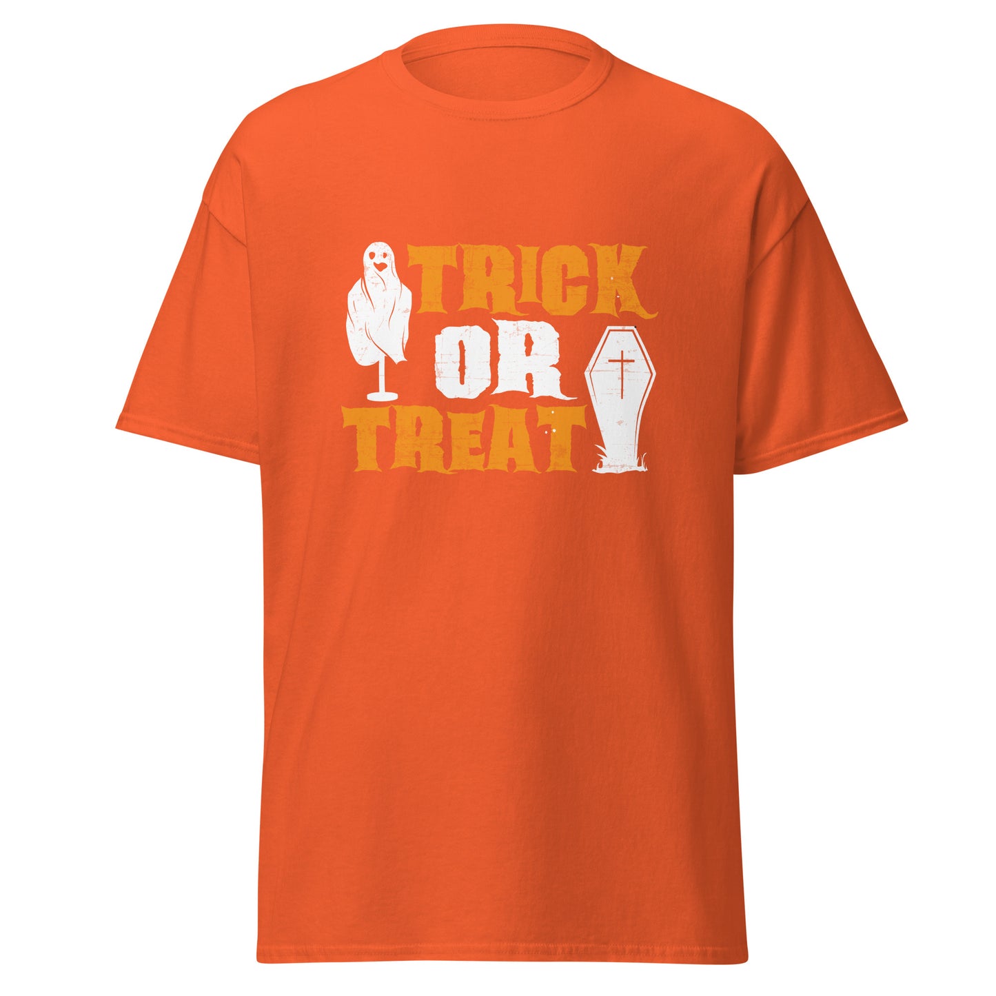 Trick Or Treat , Halloween Design Soft Style Heavy Cotton T-Shirt