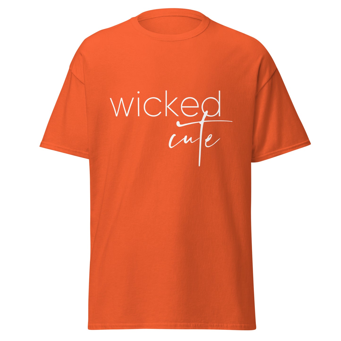 Wicked Cute , Halloween Design Soft Style Heavy Cotton T-Shirt