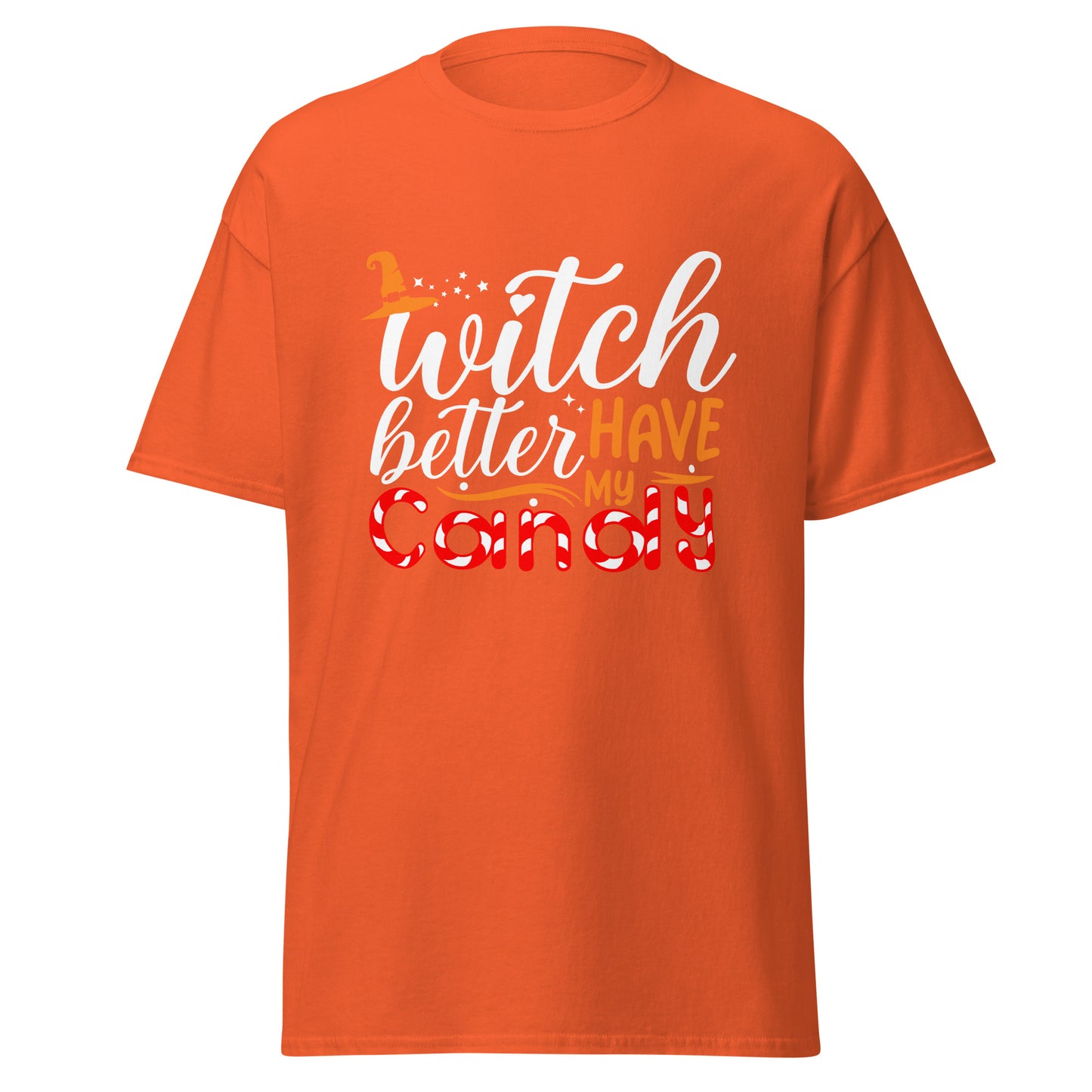 WWitch Better Have My Candy , Halloween Design Soft Style Heavy Cotton T-Shirt