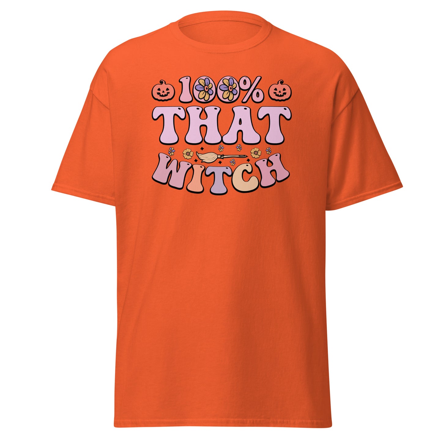 Witchy Vibes: '100% That Witch' Tee | Halloween Chic