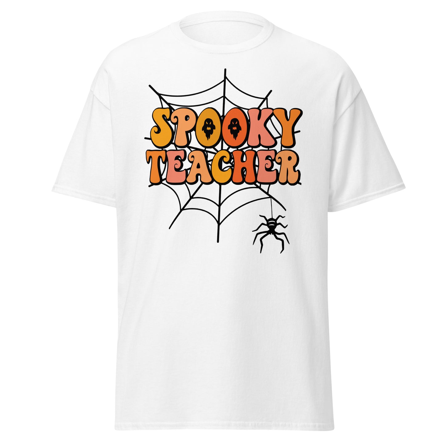 SPOOKY Teacher, camiseta de estilo suave de Halloween