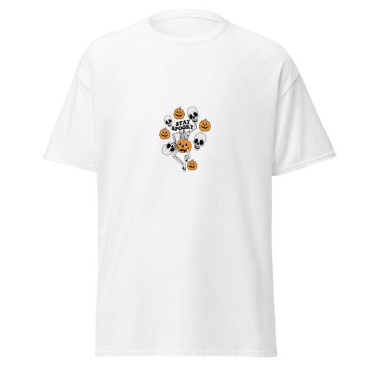 Stay Spooky , Halloween Design Soft Style Heavy Cotton T-Shirt