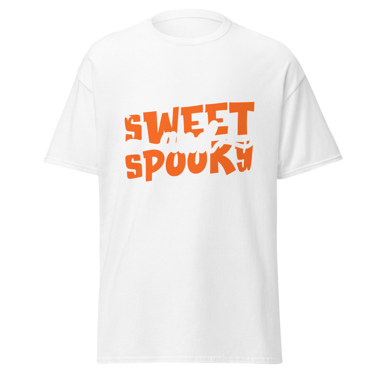 Sweet And Spooky , Halloween Design Soft Style Heavy Cotton T-Shirt