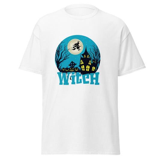 Lehrer bei Tag, der bei Nacht, Halloween-Design, weiches T-Shirt aus schwerer Baumwolle